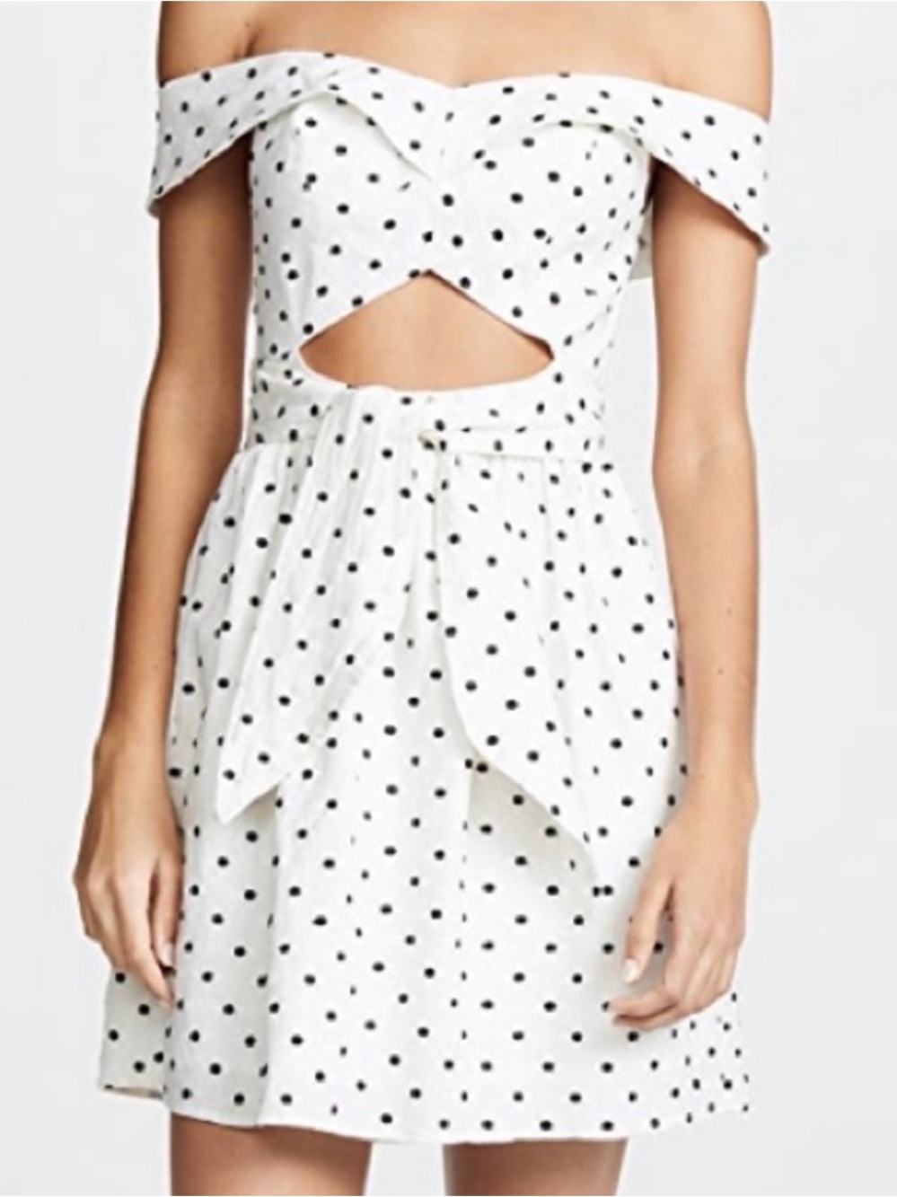 NWT Wayf Cut Out Mini Dress